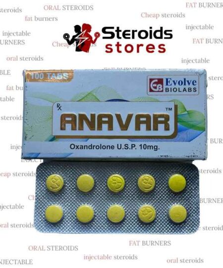Anavar (Oxandrolone) 10mg – Lean Muscle Preservation & Strength Boost