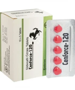 Cenforce 120 mg – Sildenafil Citrate tablets for enhanced erectile performance.