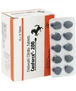 Cenforce 200 mg – High-strength Sildenafil Citrate tablet for erectile dysfunction.