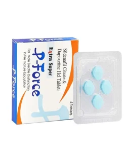 Extra Super P Force – Tadalafil 40mg & Dapoxetine 60mg for ED & PE Treatment