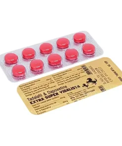 Extra Super Vidalista – Tadalafil 40mg & Dapoxetine 60mg for ED & PE Treatment