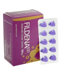 Fildena 100 mg – Sildenafil Citrate tablet for erectile dysfunction treatment.