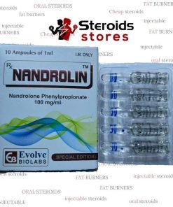 Nandrolin (Nandrolone Phenylpropionate) vial for rapid muscle recovery and strength.