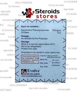 Pharmaceutical-grade Nandrolin vial for muscle mass and endurance.