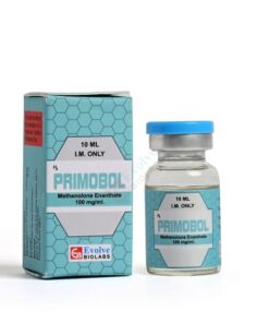 Primobol Methenolone Enanthate injectable steroid vial for lean muscle growth and cutting cycle