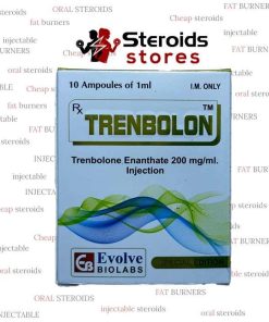 Trenbolon (Trenbolone Enanthate) injection ampoule for bodybuilding and strength training.