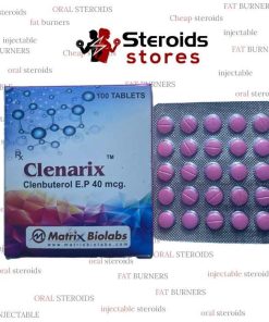 Clenarix (Clenbuterol) 40mcg – Fat Burner & Performance Enhancer