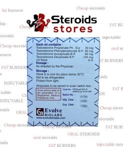 Sustanon 250 injection vial 250mg/ml for testosterone replacement therapy and muscle building