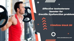 Effective testosterone booster for Erectile Dysfunction problem