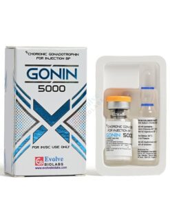 HCG 5000 IU Human Chorionic Gonadotropin injectable vial for hormone therapy and fertility support