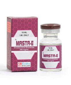 A 10ml vial of Drostanolone Enanthate 200mg per ml, a long-acting Masteron Enanthate injection used for muscle definition and fat loss in bodybuilding cutting cycles.